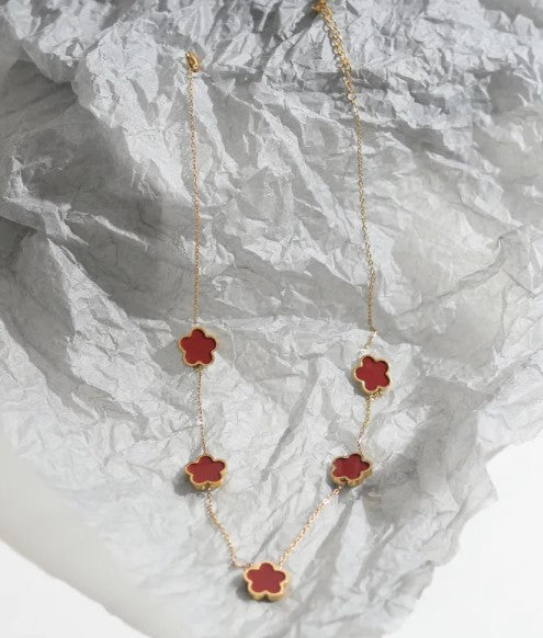 Multi Clover Necklace