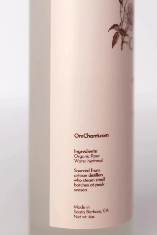 Rose Water Toner by Om Chanti