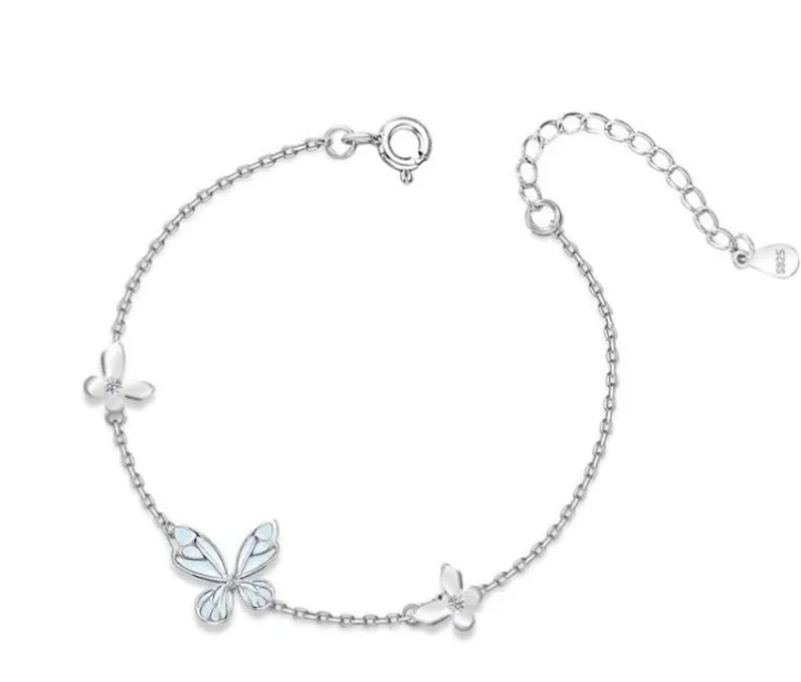 Butterfly Glow Necklace and Bracelet